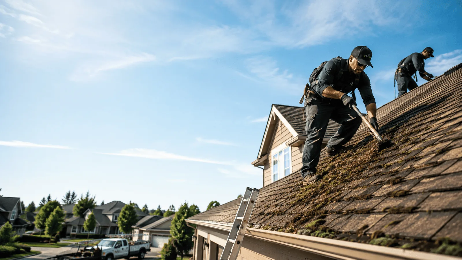 Roof Moss Removal in Newport, VT near me